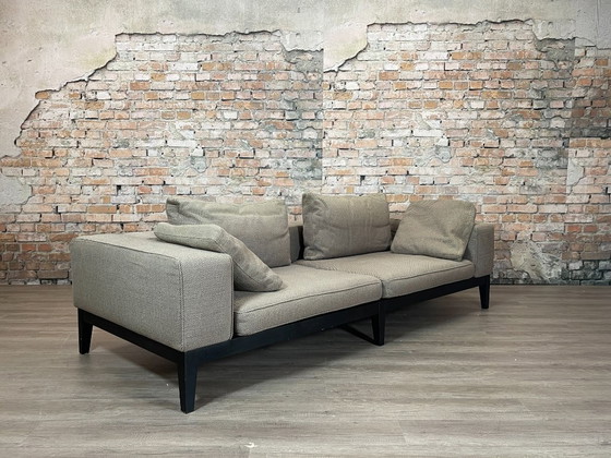 Camerich Moodie - | motivo mélange | Design Confortevole, Divani 2 posti, Tessile, Legno, Grigio, Modern (foto 2 di 15)