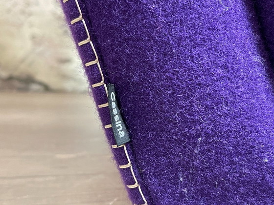Cassina 637 Utrecht - Tessuto Viola | Gerrit Rietveld – Poltrone, Textile, Wool (photo 16 of 16)