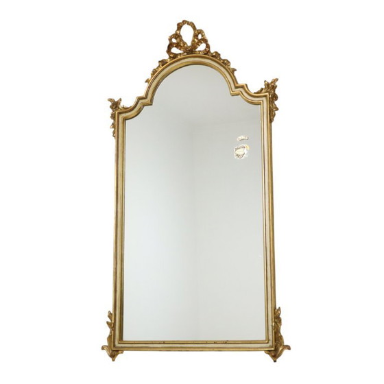 Image 1 of Barok Stijl Deknudt Bladgoud Spiegel 108cm