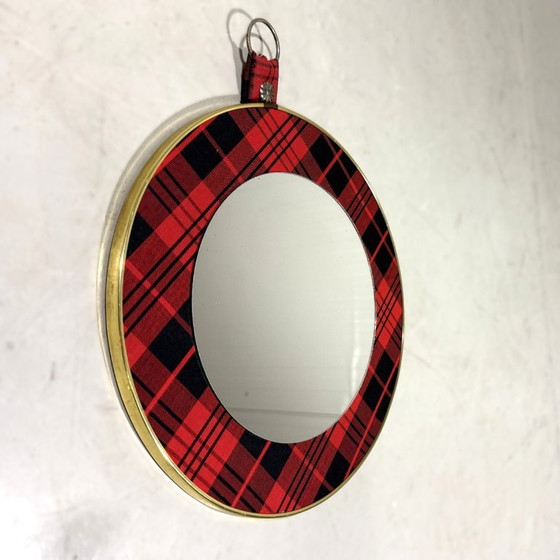 Tartan Wall Mirror 1960s – Textile (photo 4 of 7)