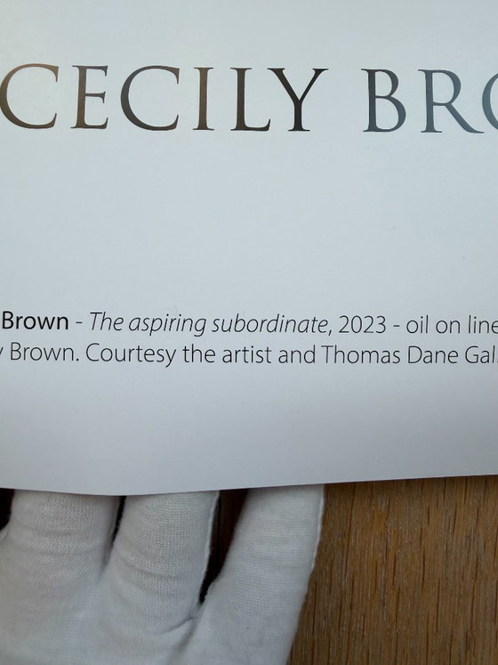 Image 1 of Cecily Brown, the Aspiring Subordinate, 2023, Copyright Cecily Brown, Courtnesy the Artist and Thomas Dane Gallery