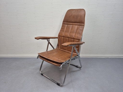 Sedia da giardino vintage anni '70, Maule Marga, design italiano.