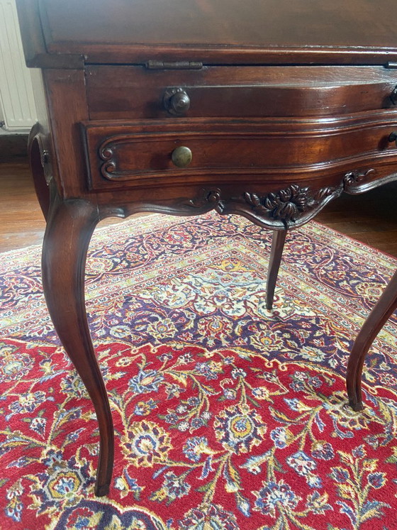 Image 1 of Louis XV wooden secretary desk