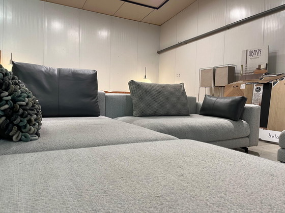 Image 1 of Rolf Benz Nuvola Corner Sofa + Stool