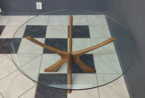 Image 1 of Modell T-118 Couchtisch von Illum Wikkelsø für Niels Eilersen, 1960er Jahre