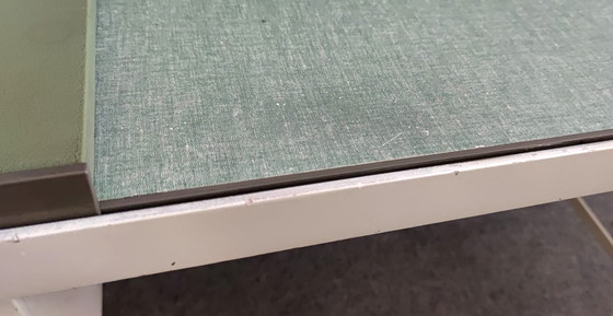 Image 1 of WRITING DESK 50s MID - CENTURY DESIGN DESK OFFICE TABLE WRITING DESK 60s VINTAGE TEAK RETRO