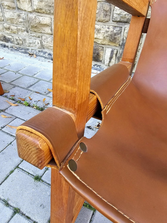 Image 1 of PACO MUÑOZ SAFARI STOEL STOELEN JACHTSTOEL JAREN 60 ZITGROEP MID CENTURY