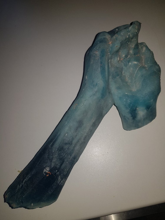 Image 1 of Rob van der Ven glass painting glass sculptures