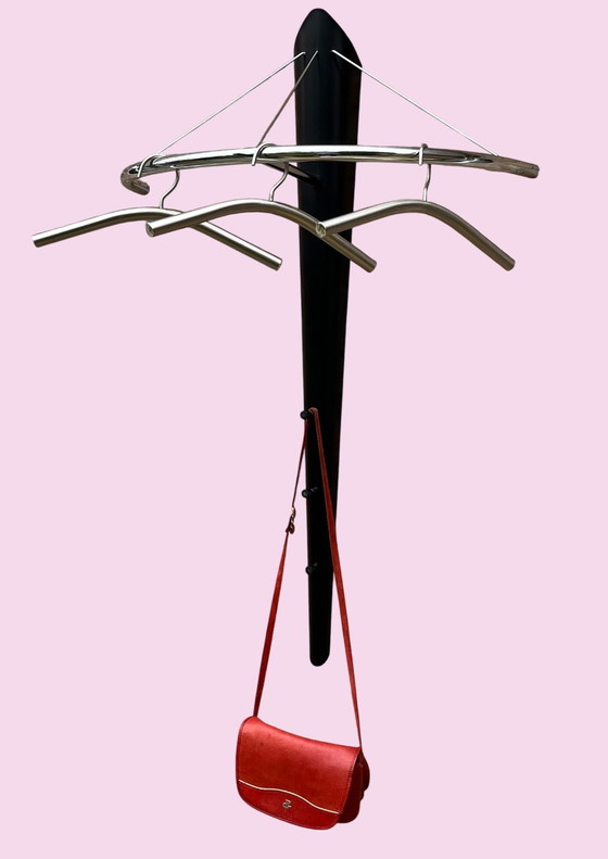 Image 1 of Postmodern Space Age Design Wall Coat Rack (1980s)