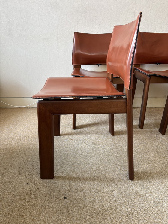 Image 1 of 4 Afra & Tobias ScArpa-Lederstühle