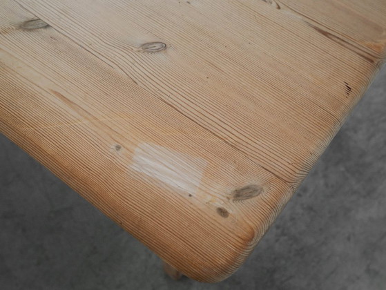 Image 1 of Kiefernholztisch, dänisches Design, 1990er Jahre, hergestellt in Dänemark