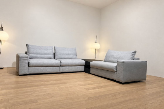 AS NEW Linteloo Mauro Corner sofa + WARRANTY, Other, Textile, Grey (photo 3 of 16)