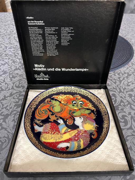 Rosenthal Sammel-Kollektion Porzellanteller „Aladin“