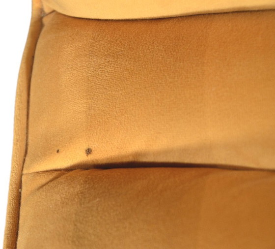 2 Hutch/Lisboa-Sessel in gelbem Samt (Togo-Stil) – Metal, Velvet (photo 5 of 9)