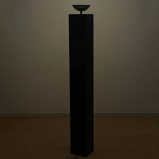 Image 1 of Lámpara de pie modelo 10582 de Michel Boyer para Verre Lumière, 1979