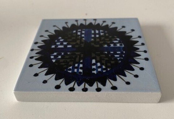 Image 1 of Royal Copenhagen / Aluminia 2 rare beautiful tiles Thorsson / Breyen