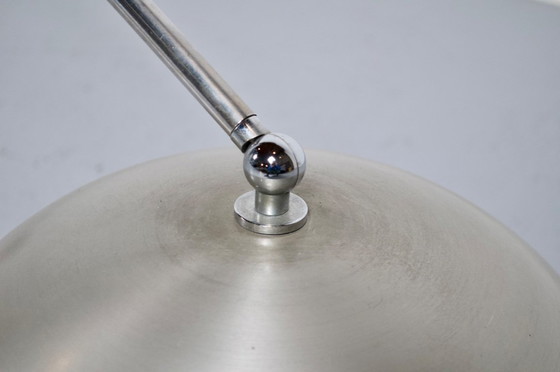 Image 1 of Large adjustable pendant light from the 1970s, chrome-plated steel, Perspex, Italy, FILVEM-VOGHERA, publisher