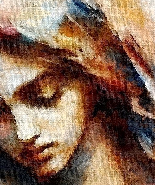 Image 1 of Jesus Mary And Joseph / Canvas Frame (80 X 80 Cm)