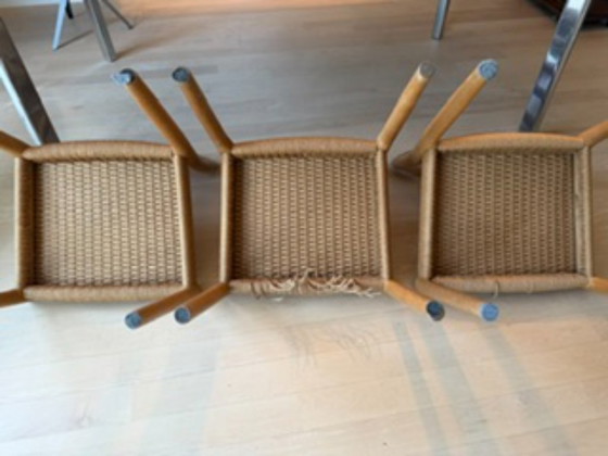 3 chaises de salle à manger Moller – Niels Otto Møller, Wood (photo 4 of 7)