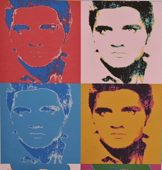 Image 1 of After Andy Warhol, Elvis Presley, 1980s, Lithograph