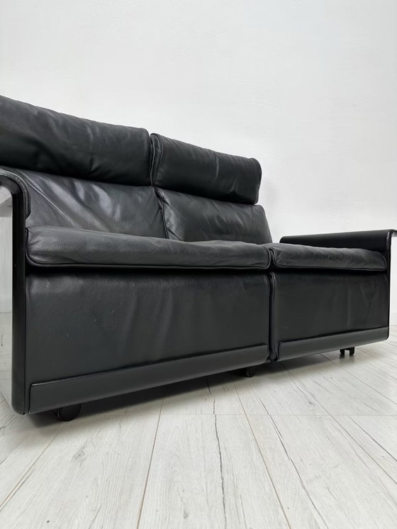Image 1 of Divano a 2 posti in pelle vintage 620 di Dieter Rams per Vitsoe anni '70