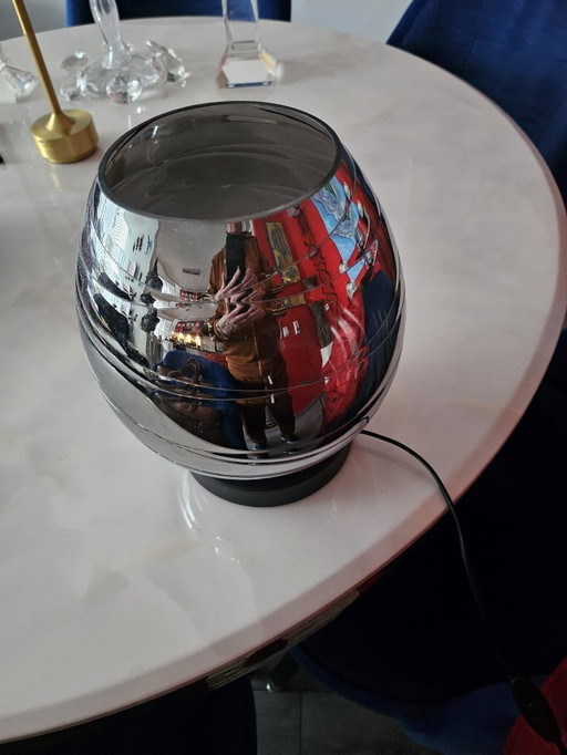 Set of 2 design lamps with switch and LED