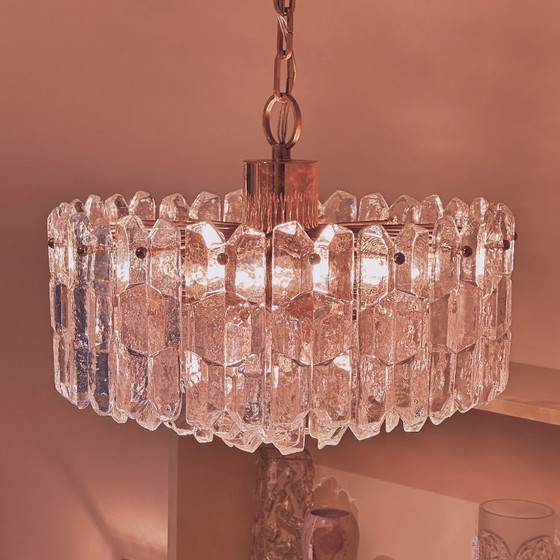 Image 1 of 1970’s J.T Kalmar crystal ‘palazzo’ chandelier