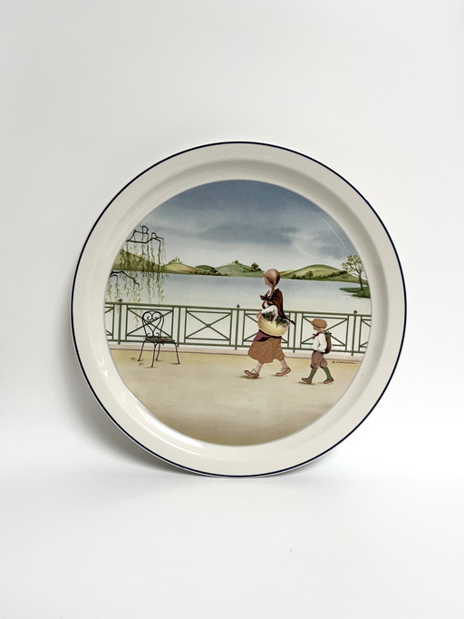 Villeroy & Boch Decorative Plate – “The Seasons” No. 3 “Autumn” – Porcelain