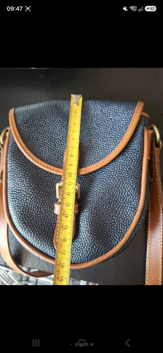 Borsa a tracolla piccola vintage Mulberry Scotchgrain stile saddlebag – Borse a tracolla, Pelle, Tessile (photo 11 of 12)