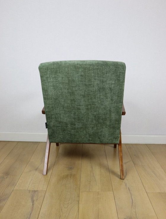 Image 1 of B-310 VAR Sessel olivgrün strukturell - 2 Stück verfügbar