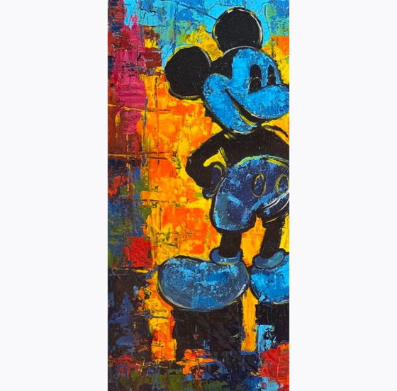 The Mickey Legacy (25) "Tribute to Mickey" – Paintings & Drawings, Canvas (photo 7 of 8)