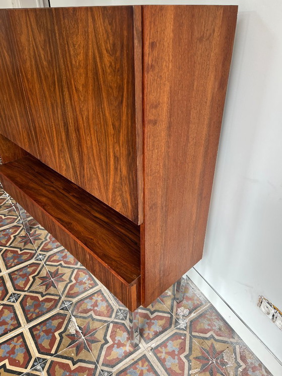 Image 1 of Palissander highboard, jaren '60