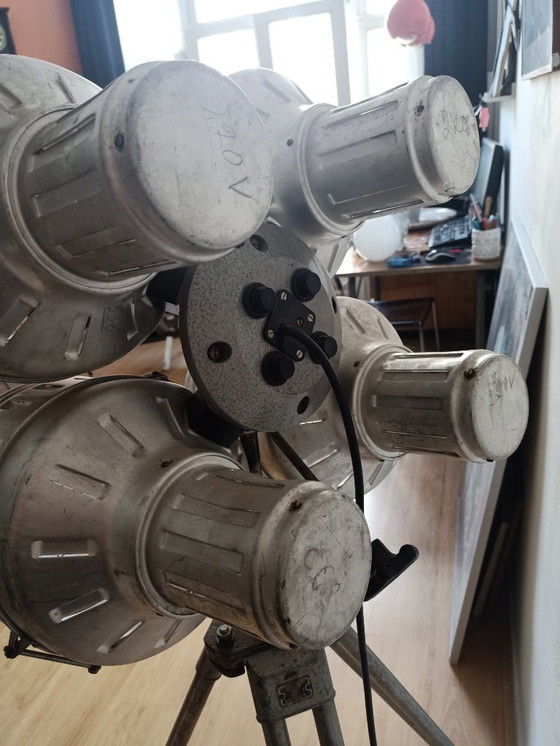 Image 1 of Cool vintage industrial tripod lamp