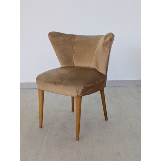 Image 1 of Fauteuil rose des années 50/60, design italien