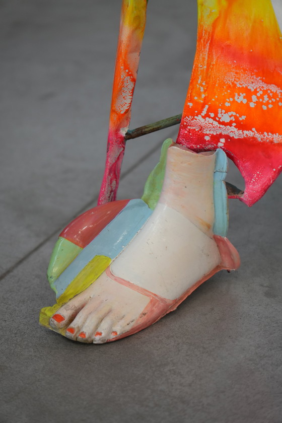 Image 1 of Set di 6 sedie Pop Art firmate da Guido Coletti (1995, firmate nel 2013)