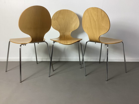 Image 1 of 3 sedie a farfalla vintage italiane in compensato