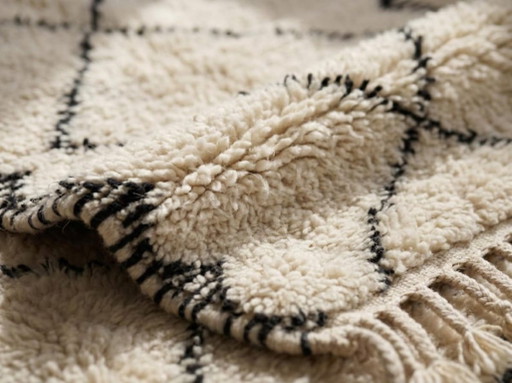 Tapis Marocain Berbère en Laine 250cmx100cm – vloerkleden en tapijten, Cotton (photo 2 of 6)