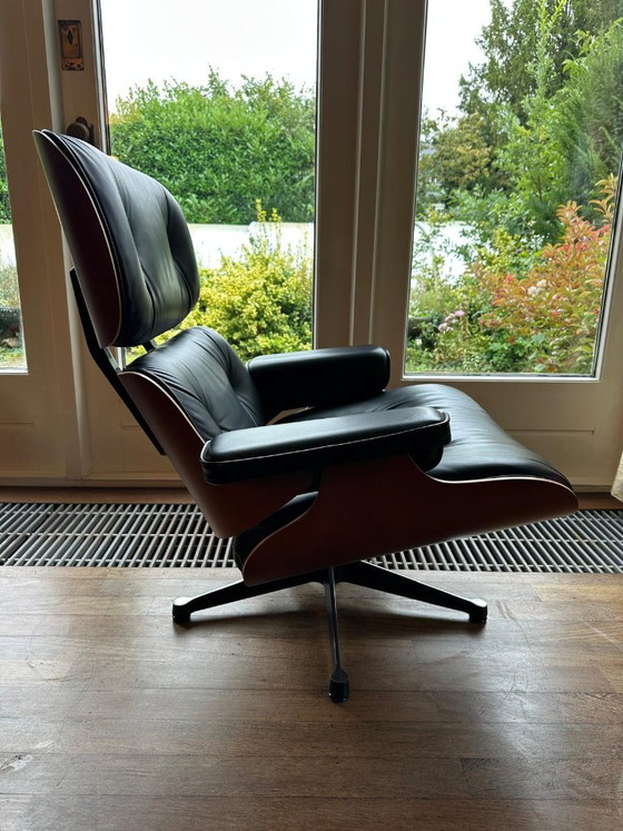 Vitra Eames Lounge Chair plus Ottoman WH:L – Poltrone, Leather, Wood (photo 5 of 13)
