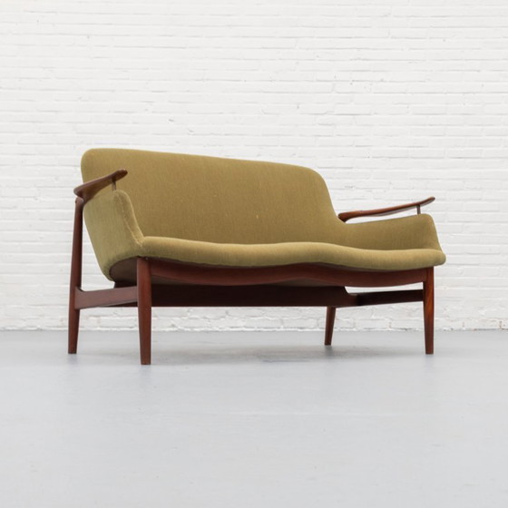 Finn Juhl NV-53 Two-seater sofa Niels Vodder 50's – 2 seaters, Wood (photo 4 of 16)