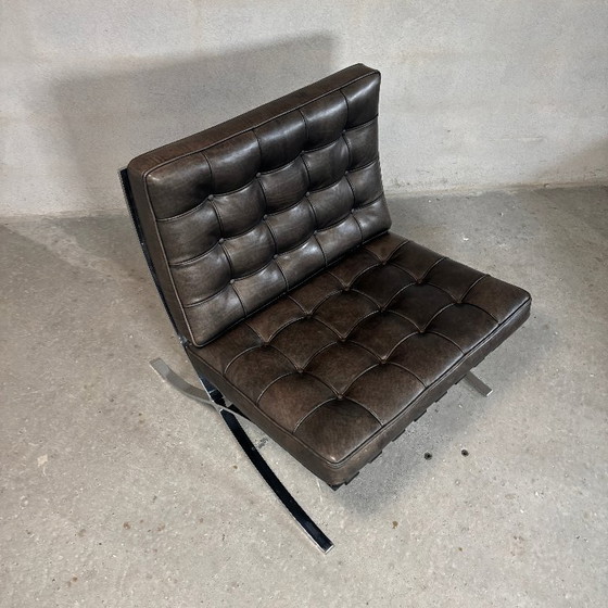 Sedia Barcelona di Ludwig Mies van der Rohe Knoll Studio – Poltrone, Leather (photo 3 of 11)