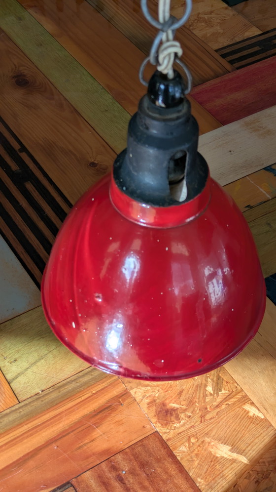 Image 1 of Suspension Kandem Bauhaus vintage années 1930/40