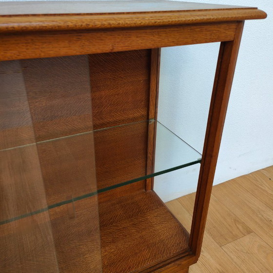 Image 1 of Vintage toonbankkast vitrinekast tv meubel wandkast