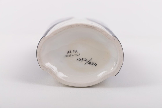 Image 1 of Italian glazed ceramic vase from Alfa, 1980’s
