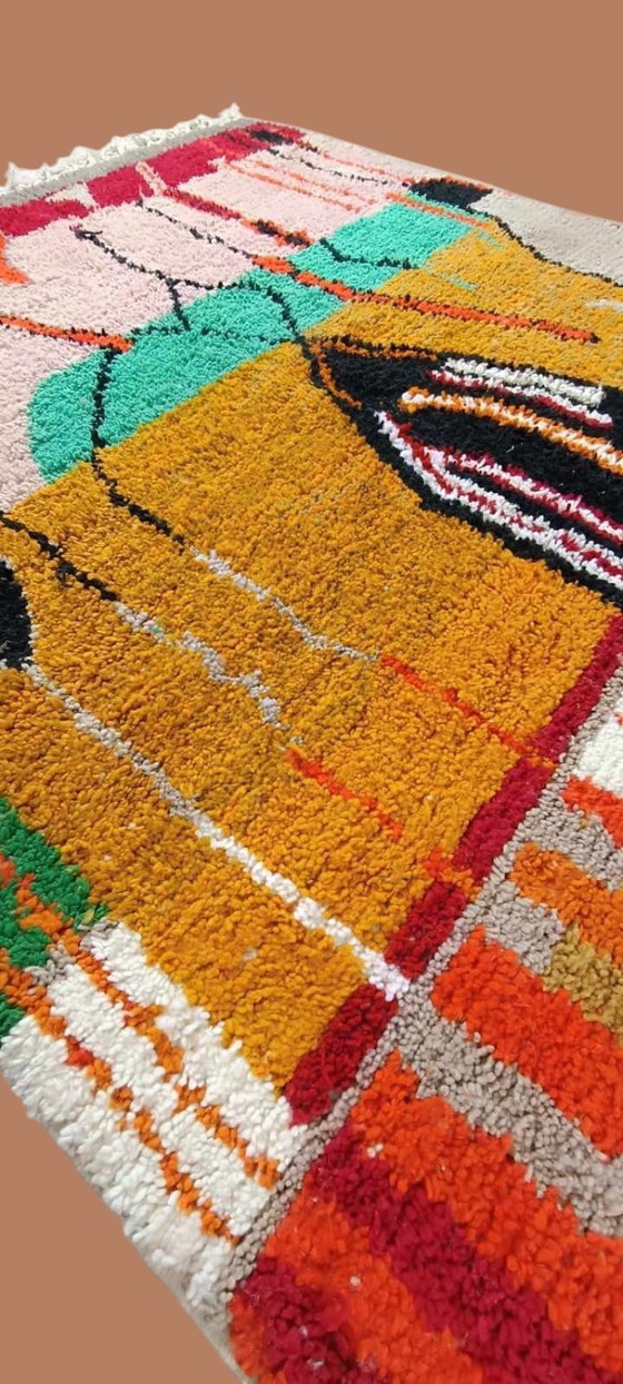 Image 1 of Berber carpet rug new wool moroccan Carpet - 298 x 192 cm 300 x 200 m Type B10.2