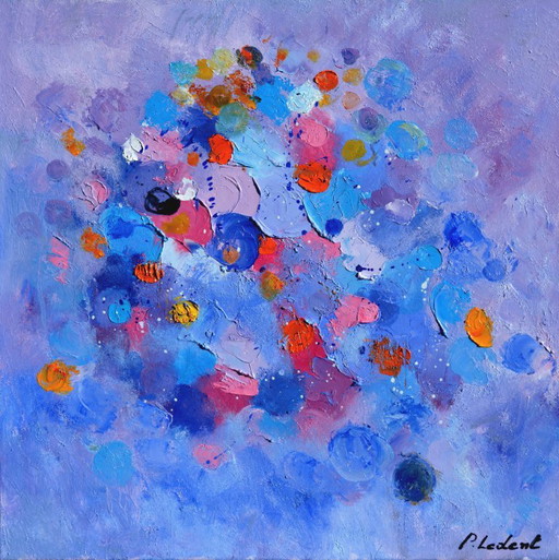 Kleurrijke planeten – schilderijen tekeningen, Canvas