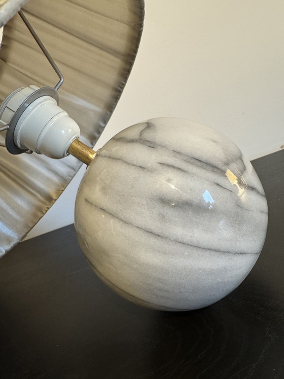Image 1 of Italian Grey Marble Table Lamp from ‘60