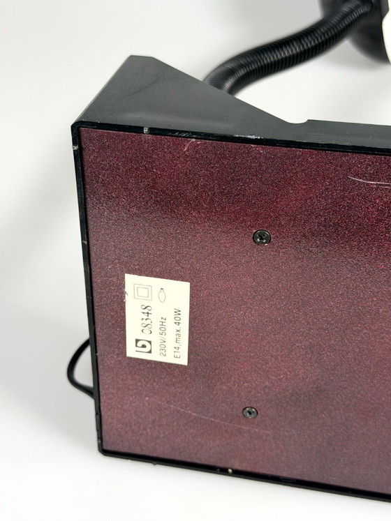60er 70er Jahre Tischlampe Schwanenhals Adjustable Space Age Metall & Kunststoff – Tischlampen, Plastic (photo 11 of 11)