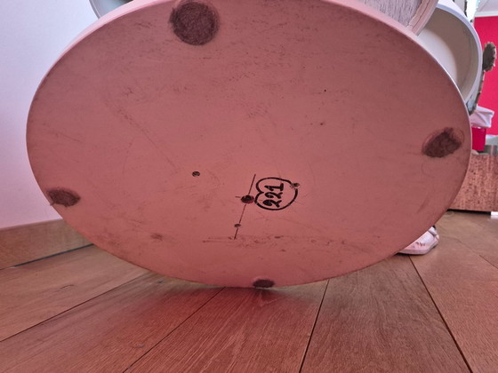 Image 1 of  Gran lámpara de pie con jardinera / mesa auxiliar Close Encounter Christmas Merchant Años 80