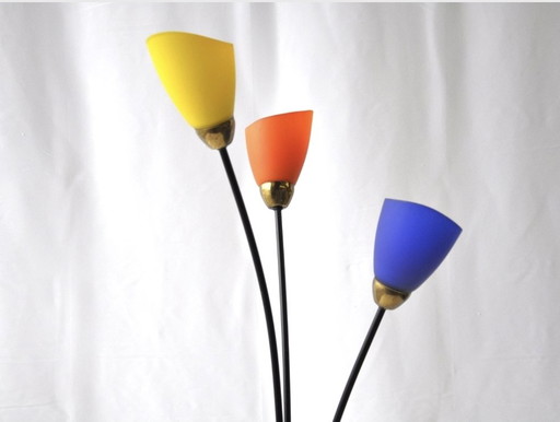 Vintage 3 color tripod lamp