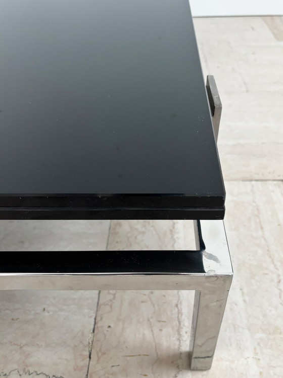 Large Coffee Table by Fontana Arte, Italy, 1970s, Glass, Black (photo 9 of 14)